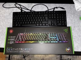 Razer Deathstalker V2 Tastatur neuwertig mit OVP