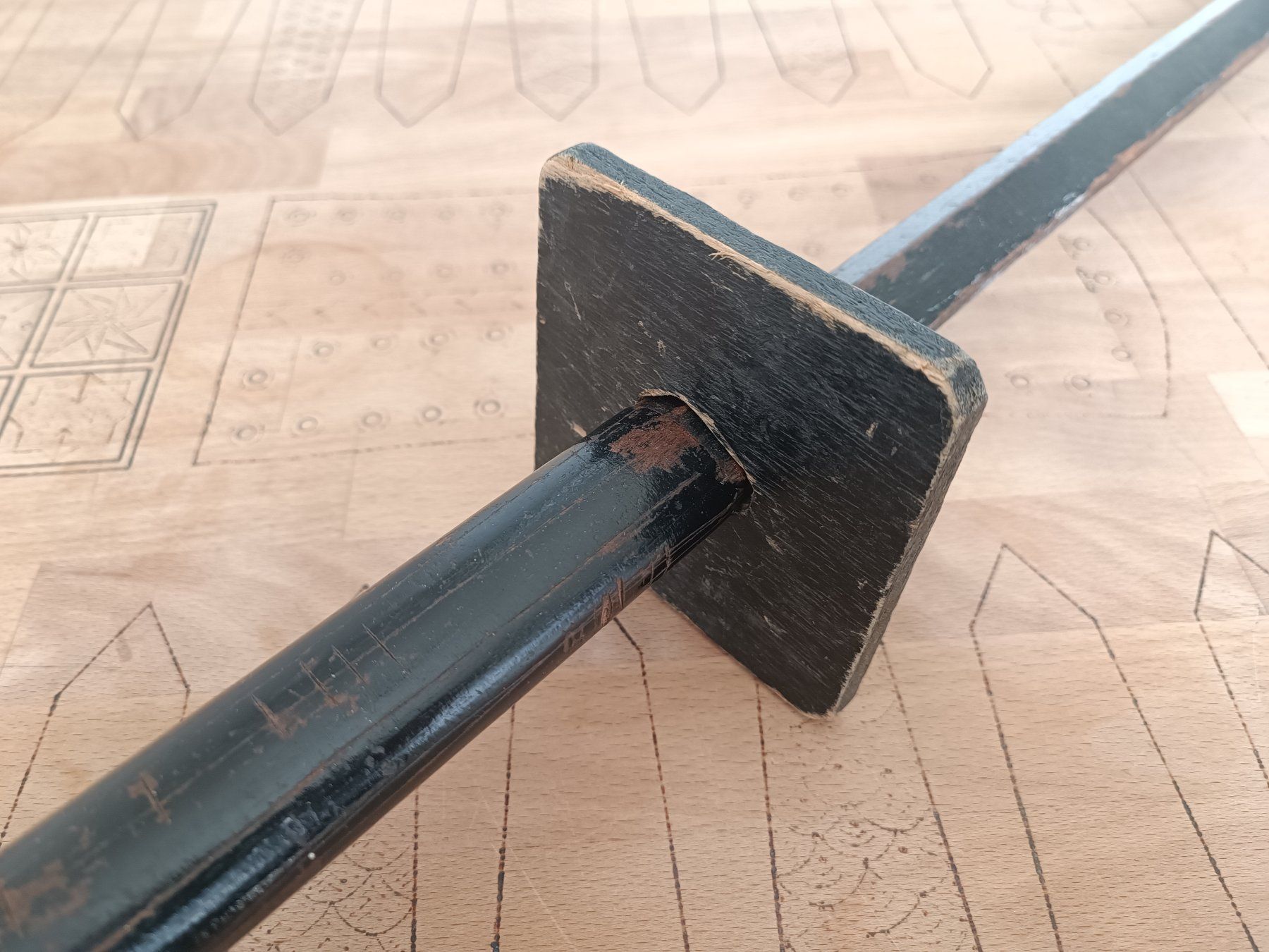 Internationale Kunst: Bokken / Boken 87 cm – Gebraucht aus Genève von Mercedest7 3
