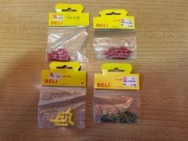 BELI Kabelverbinder div. Farben, 4 Packungen🛤️