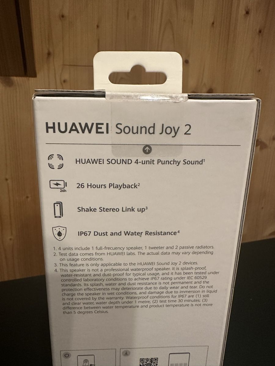 Huawei Casse acustiche: Huawei Sound Joy 2 – Nuovo e nell'imballaggio originale da Zürich venduto da fluzue 2