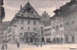 Zug // 1909 Hotel Ochsen Kollinplatz