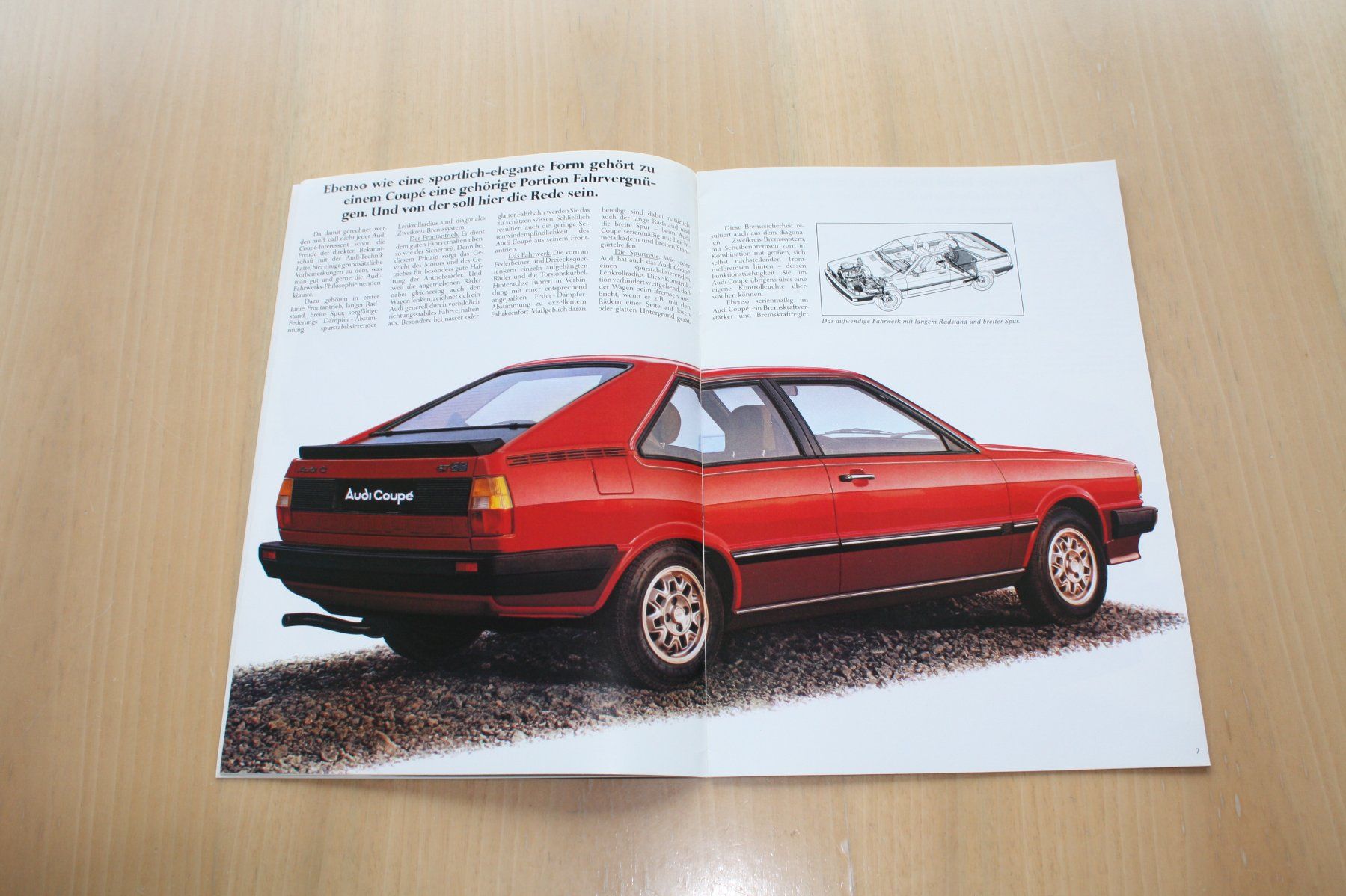 Audi Documents: Audi Coupe Prospekt 1981 – D'occasion à Wikon par erwin400 3