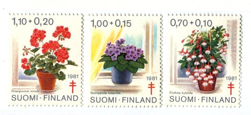 Alle Briefmarken: Briefmarken "Blumen". Finnland. – Neu und originalverpackt aus Basel von Butsch5