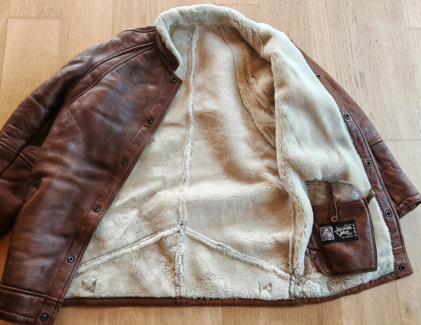 Giacche: Winter Herren Lederjacke mit Lammfell – Usato da Volketswil venduto da Breiti37 4