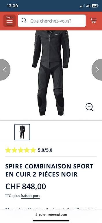 Completi & Tailleur: Tuta moto num 40 – Usato da Cresciano venduto da KLG-08 4