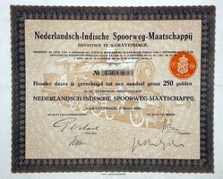 Nederlandsch-Indische Spoorweg-Maatschappij - 1920