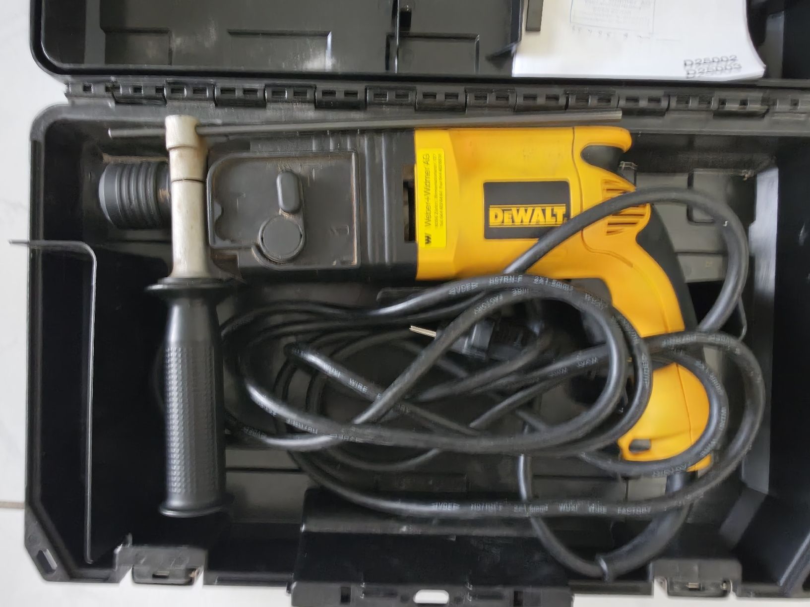 Dewalt Trapani: Dewalt Bohrhammer 25003K-QS – Usato da röschenz venduto da Dave__ 1