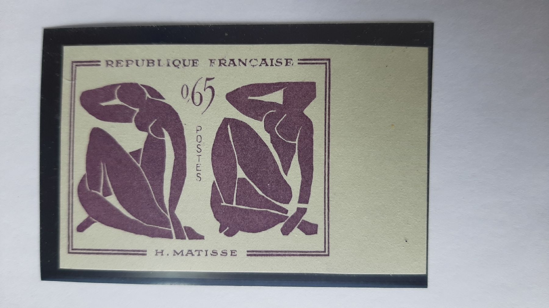 Tutti i francobolli: Timbres Français non dentelé neuf sans charnière – Nuovo e nell'imballaggio originale da Lausanne venduto da 55michel 4