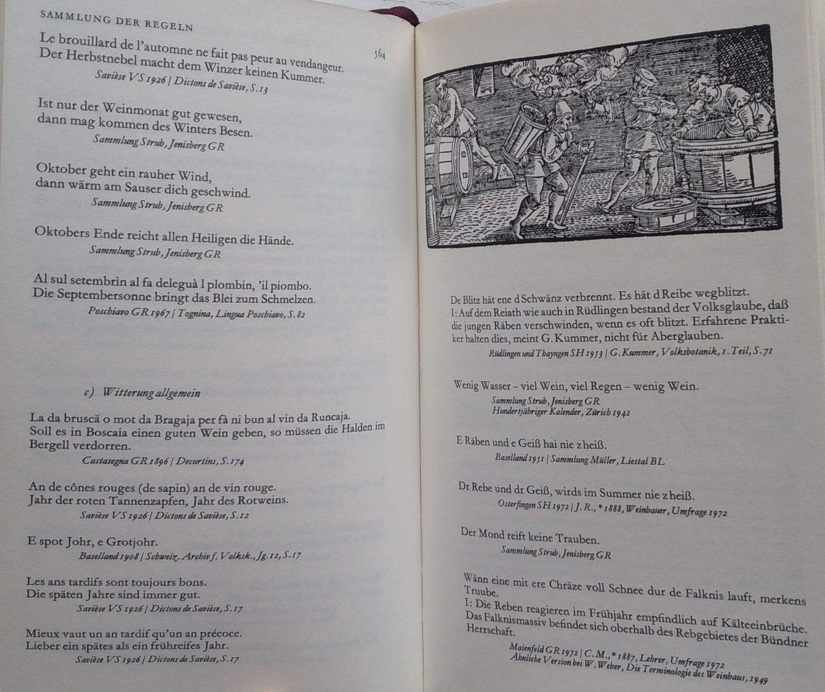 Libri: Standardwerk: 700 Seiten Schweizer Bauernregeln (1973) – Usato da Bern venduto da Mattthias 7