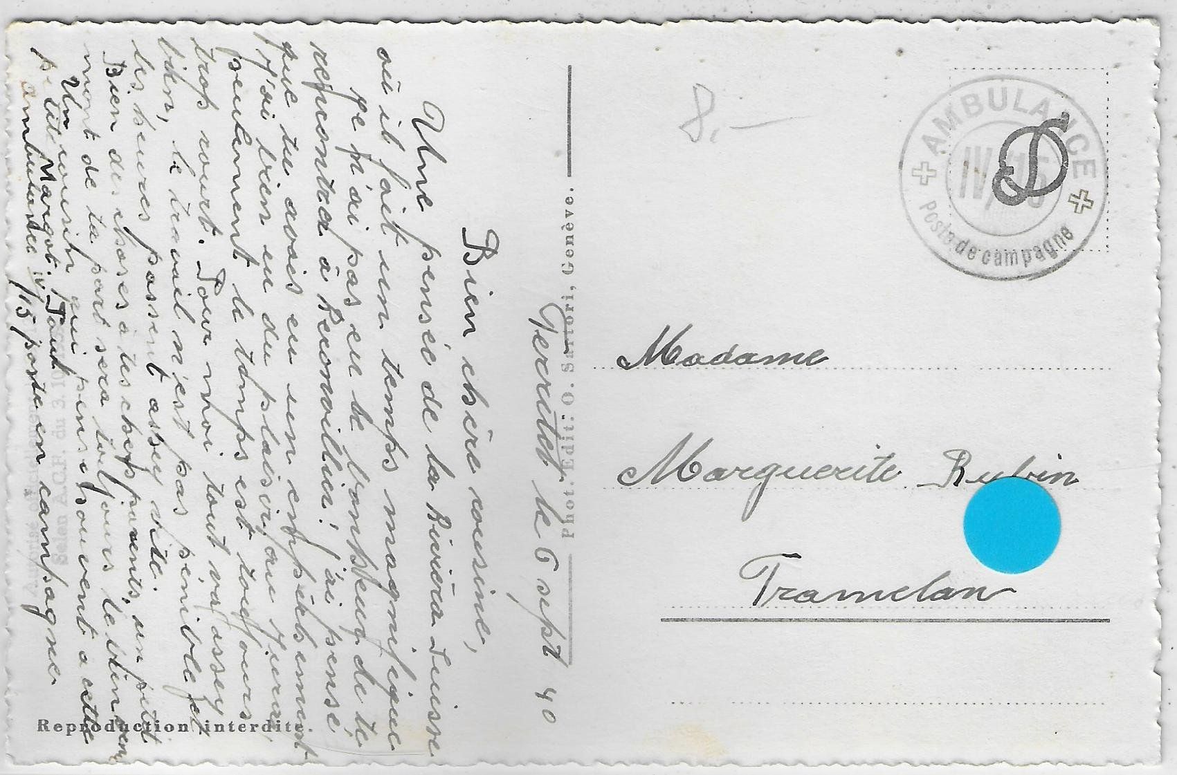 Cartoline postali: Territet et Dent du Midi im Frühling – Usato da Ettingen venduto da Kartenplanet 1