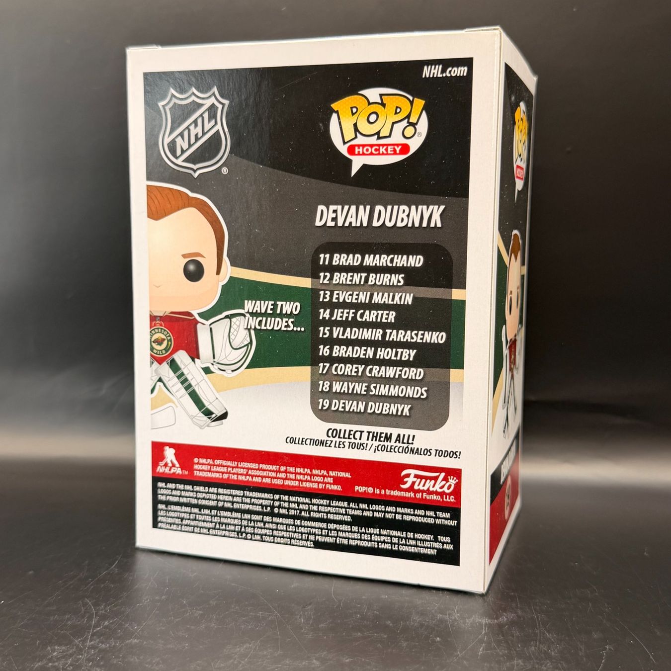 Funko Statuette: Funko Pop! NHL Devan Dubnyk 19 – Usato da Düdingen venduto da Nerdworld 1