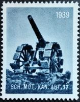 Soldatenmarke 2.WK, Sch Mot Kanonen Abt 17, Wi Art 132