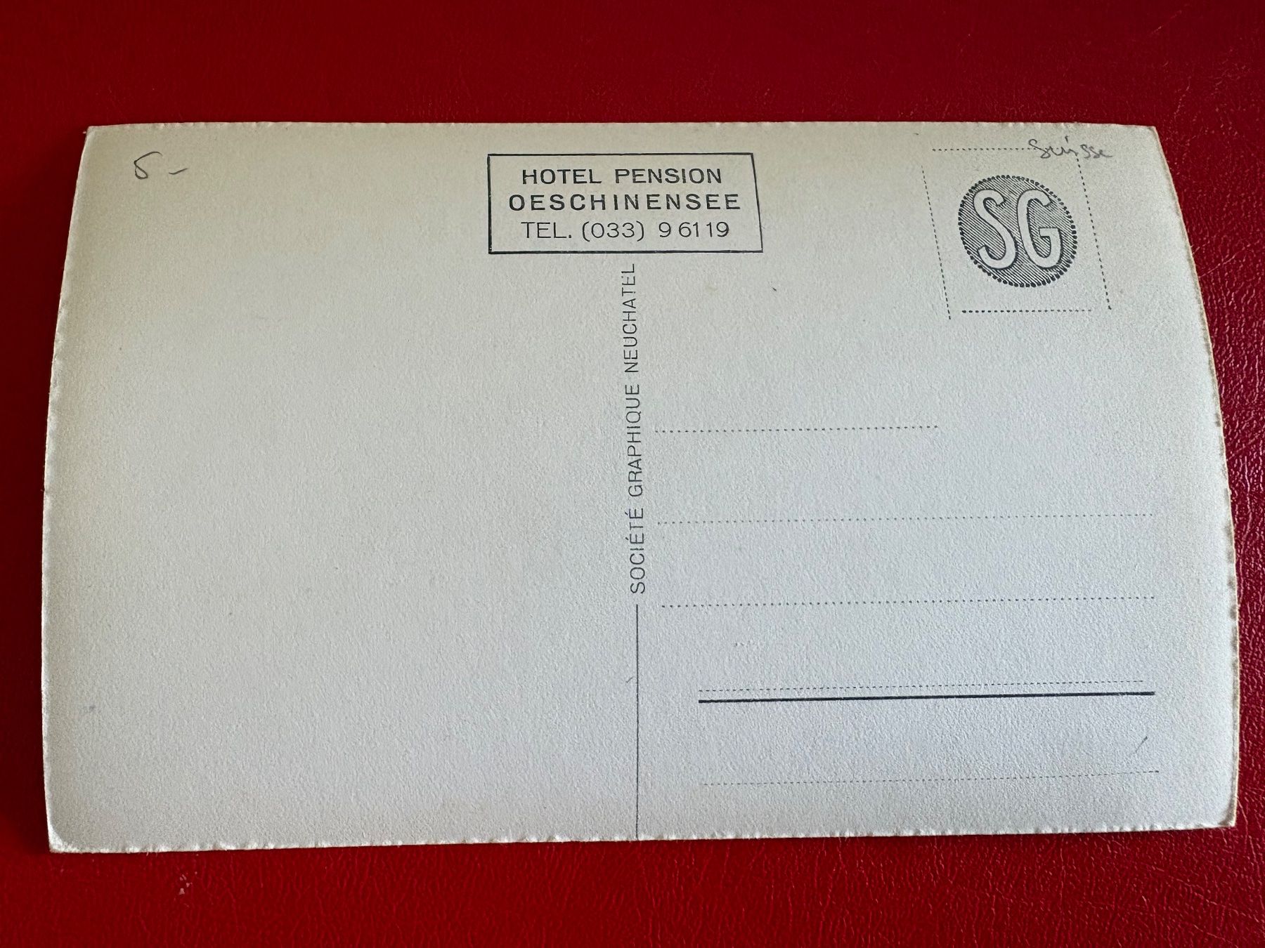 Cartes postales: Sesselbahn Oeschinensee - Kandersteg – D'occasion à St-Légier-Chiésaz par Theo006 1