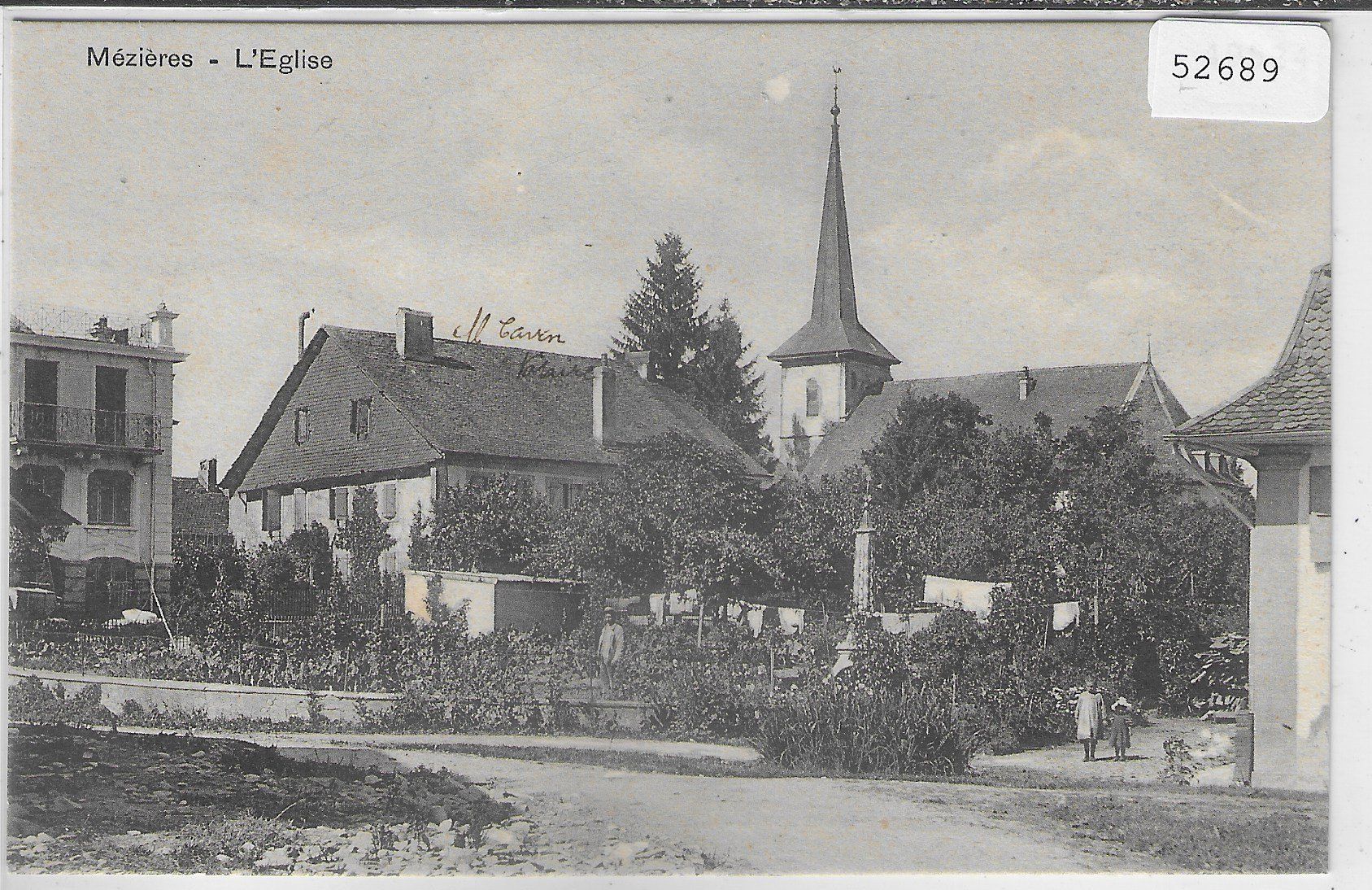 Cartoline postali: Mezieres - L'Eglise – Usato da Ettingen venduto da Kartenplanet