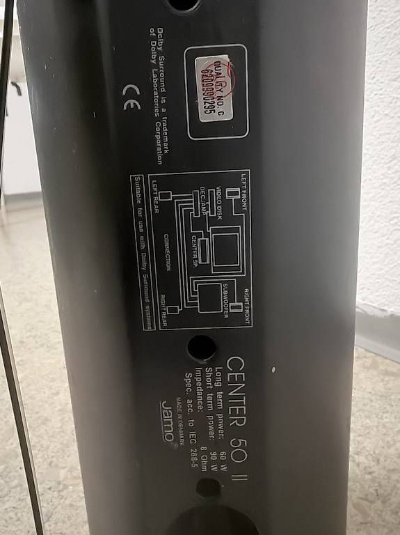 Haut-parleurs: Jamo Center 50 ll  – D'occasion à Wil SG par abi_j9gp 1