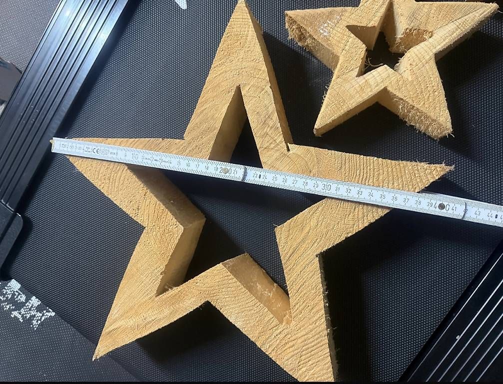Alle Dekorationen: Holz Sterne Deko – Gebraucht aus Winterthur von and_6ktn 3