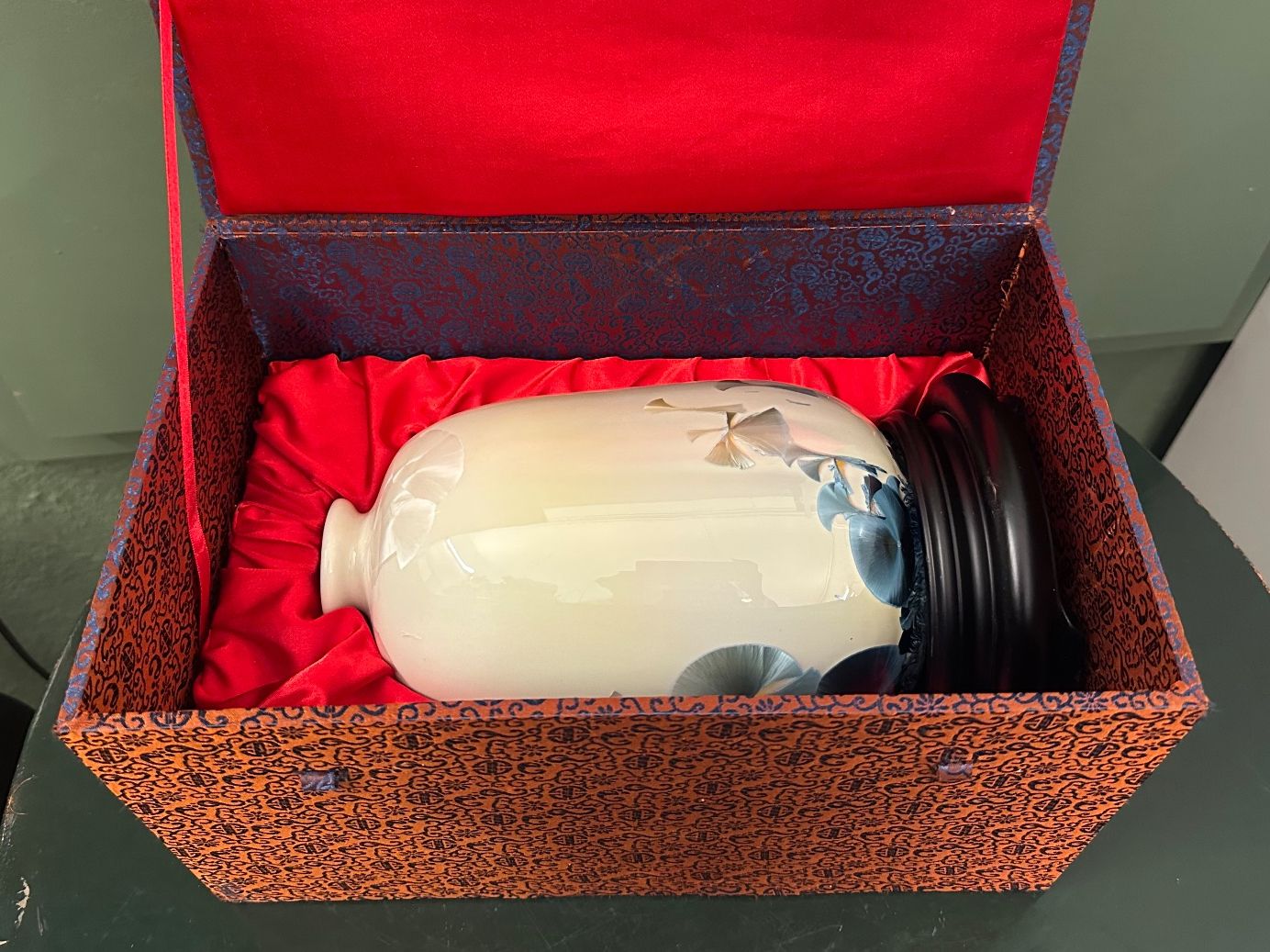 Vasi & Recipienti: Kristallglasur-Vase in Geschenkbox – Usato da Otelfingen venduto da Yossi-68 6