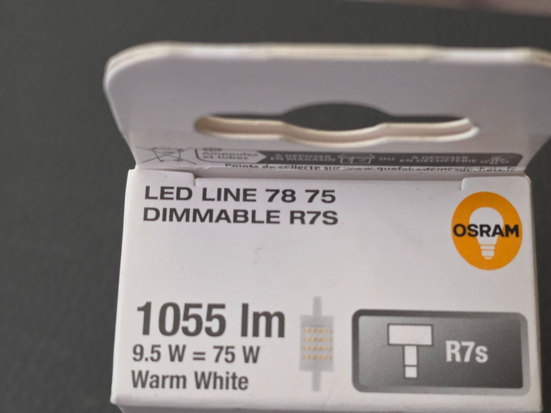 Osram Lampade: 2 ampoules LED R7S 78 mm 75W – Usato da Orny venduto da Jcm 1