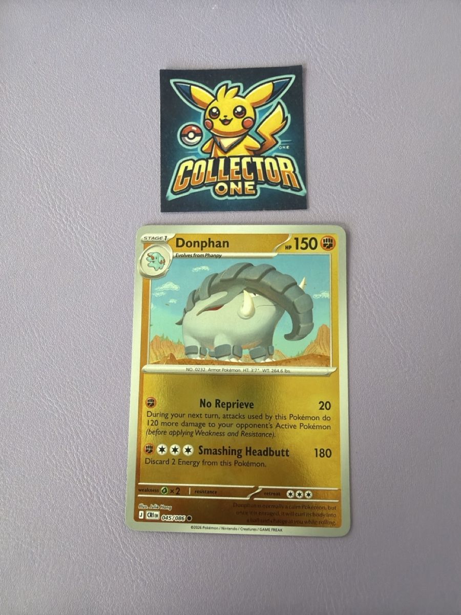 Pokémon Sammelbilder & Trading cards: Pokemon Donohan Reverse Holo 045/086 – Neu (gemäss Beschreibung) aus Lommiswil von CollectorOne