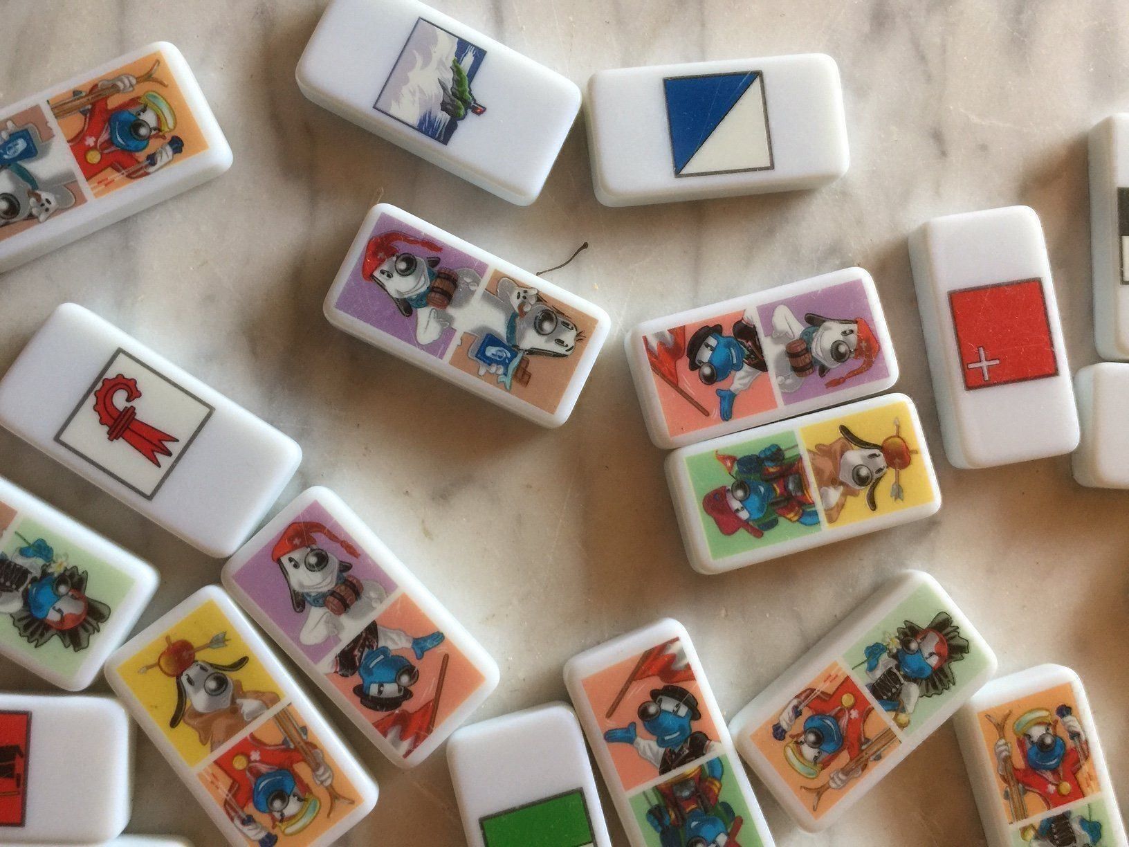 Giochi: Domino-Spiel- mit Comics Bilder – Usato da Bolligen venduto da Astrophysiker06 4
