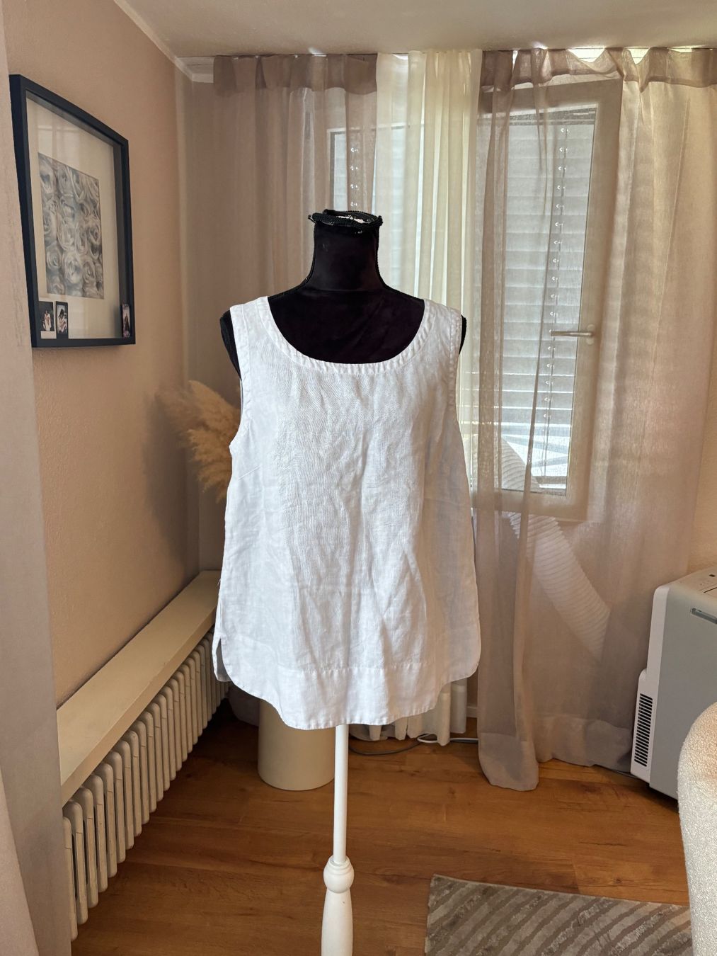 Top: Vetono Blusentop 100% Leinen – Usato da St. Margrethen SG venduto da dijanaO 4