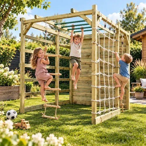 Pareti & prese d'arrampicata: Kletterwürfel/ Spielplatz – Nuovo e nell'imballaggio originale da Recherswil venduto da kin_czy6