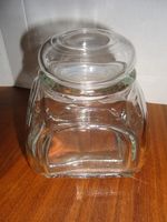 Glasdose Vorratsglas mit Deckel ca. 12cm hoch