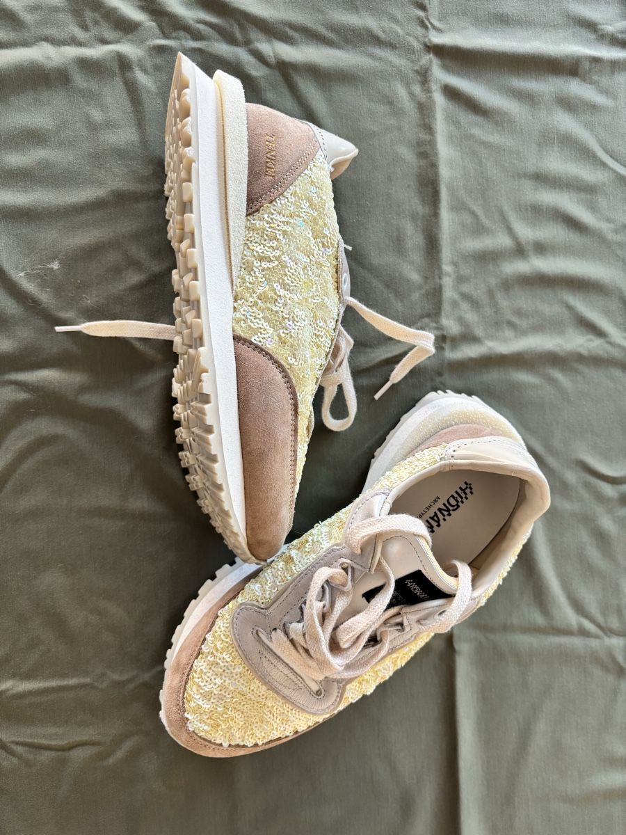 Scarpe da donna: Hidnander Tenkei-Sneaker mit Pailletten – Nuovo (secondo la descrizione) da Ennetbaden venduto da mme_7sv8 4