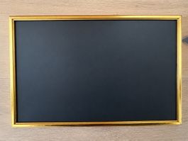 Vergoldeter Bilderrahmen / Goldrahmen – 40 × 26 cm