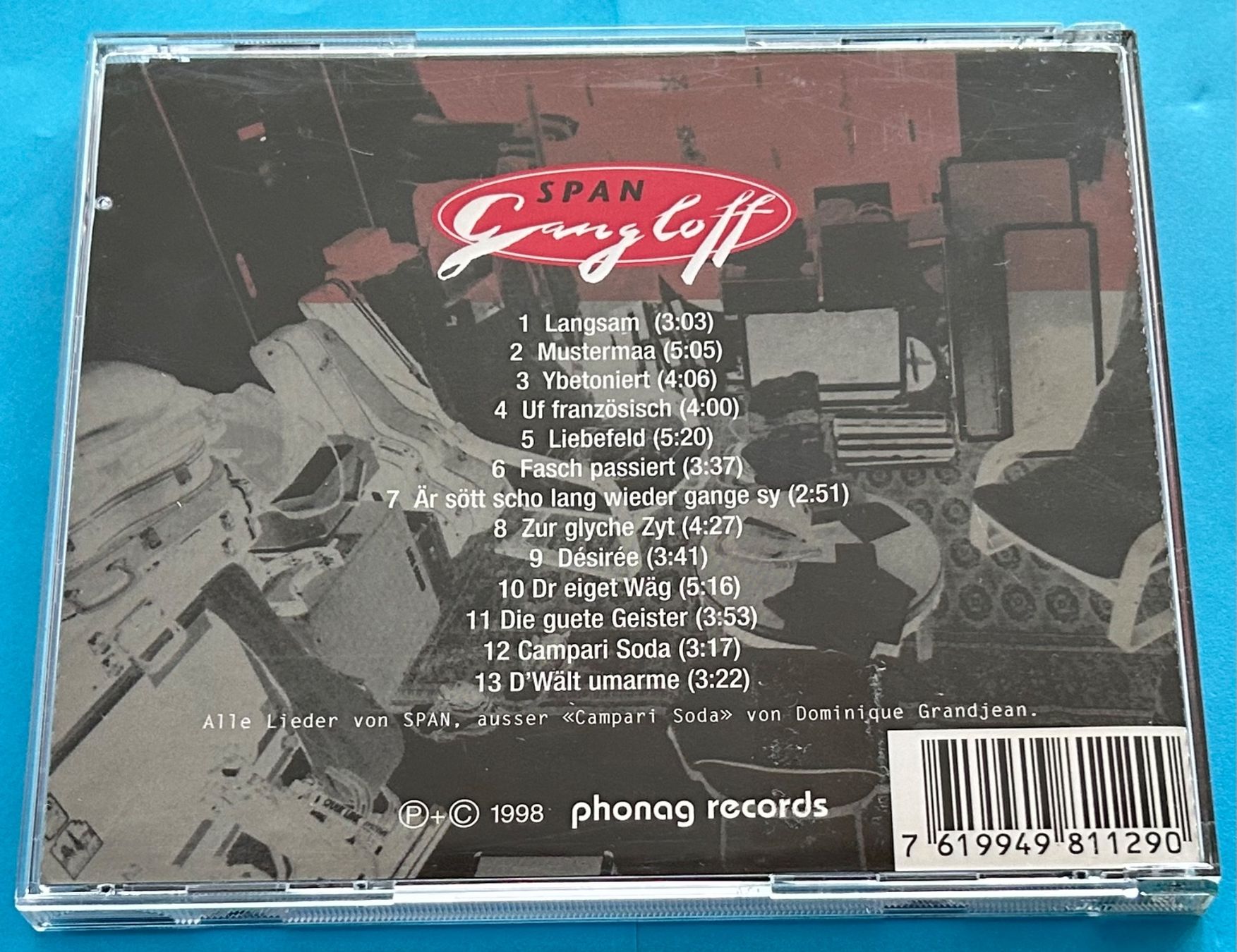 CD: Span "Gangloff" – Usato da Spiez venduto da martin-7973 1