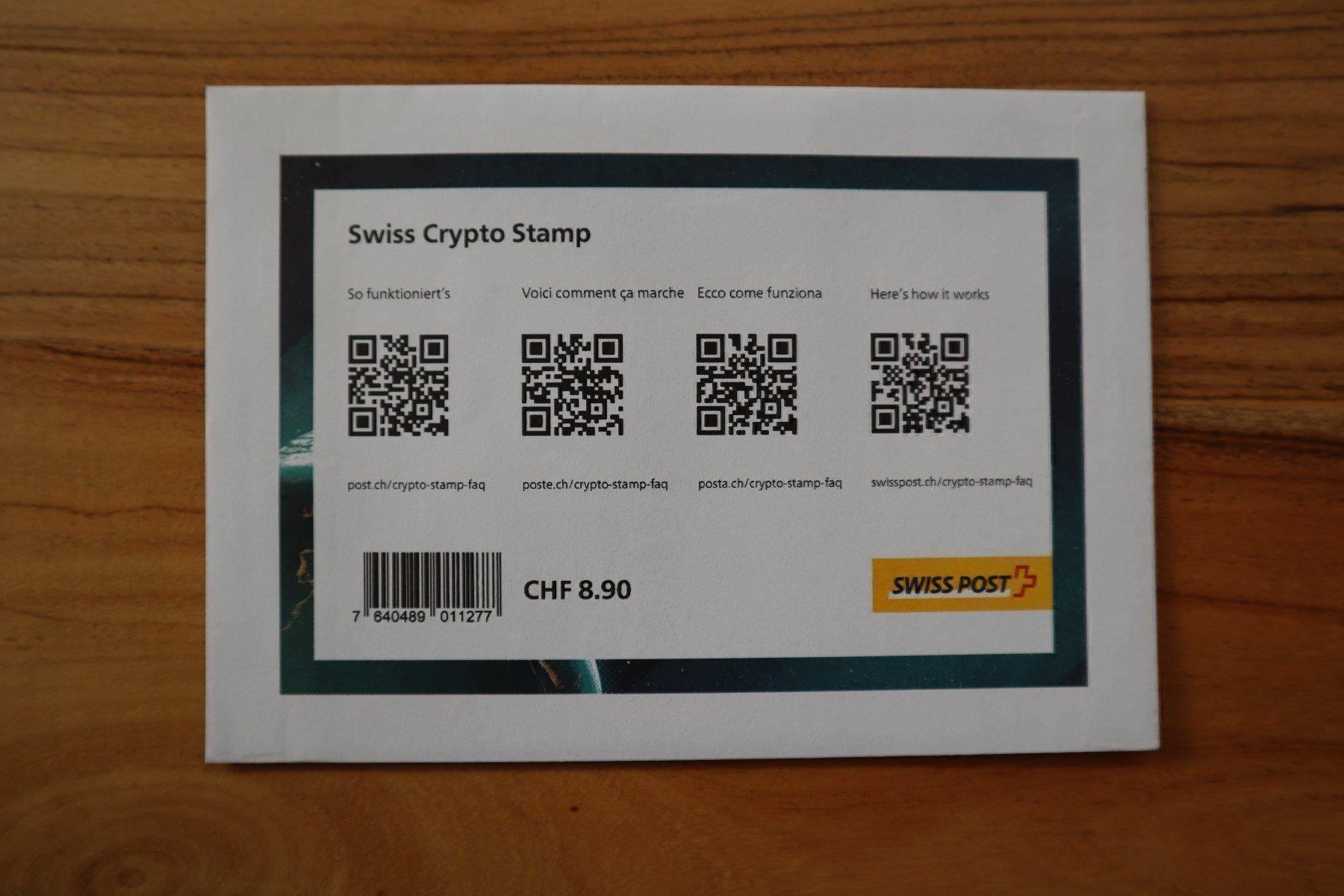 Swiss Crypto Stamps ID:4 (Neu (gemäss Beschreibung)) in Baar für CHF 39.95  – mit Lieferung auf Ricardo kaufen