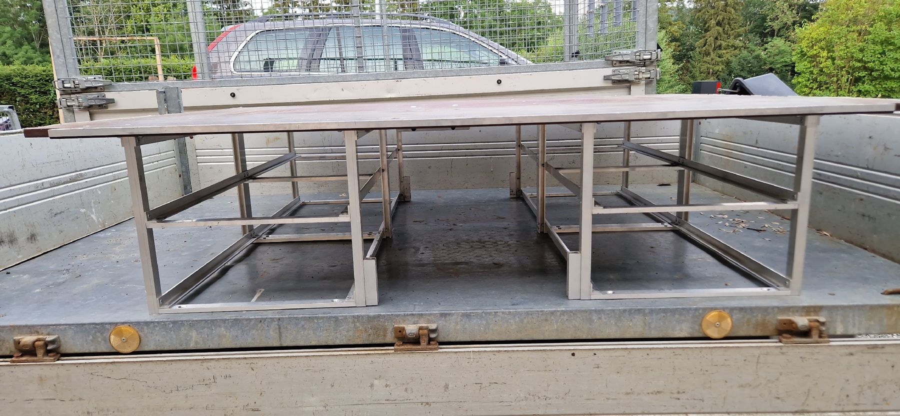 Casse di trasporto: Plateforme pour véhicule utilitaire + rangement caisses RAKO – Usato da St. Ursen venduto da cpi23 5