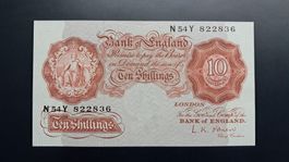 Grossbritanien 10 Shilings 1955-60 Unc