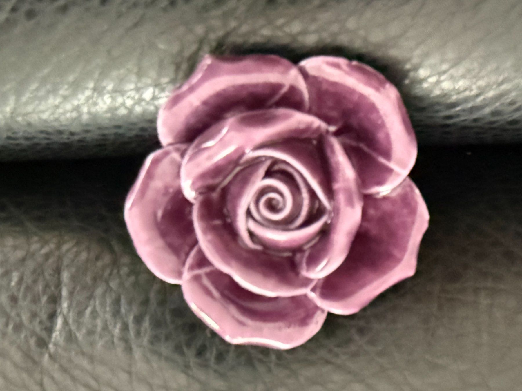Ferramenta: MÖBELKNOPF  Porzellan Rose violett – Nuovo (secondo la descrizione) da Subingen venduto da ArtBead 1