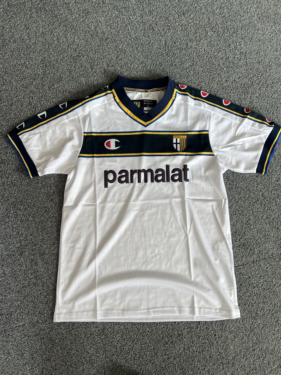 Canottiere & Pantaloni: Maillot parma 2002 2003 – Usato da Oulens-Echallens venduto da kem_5skl
