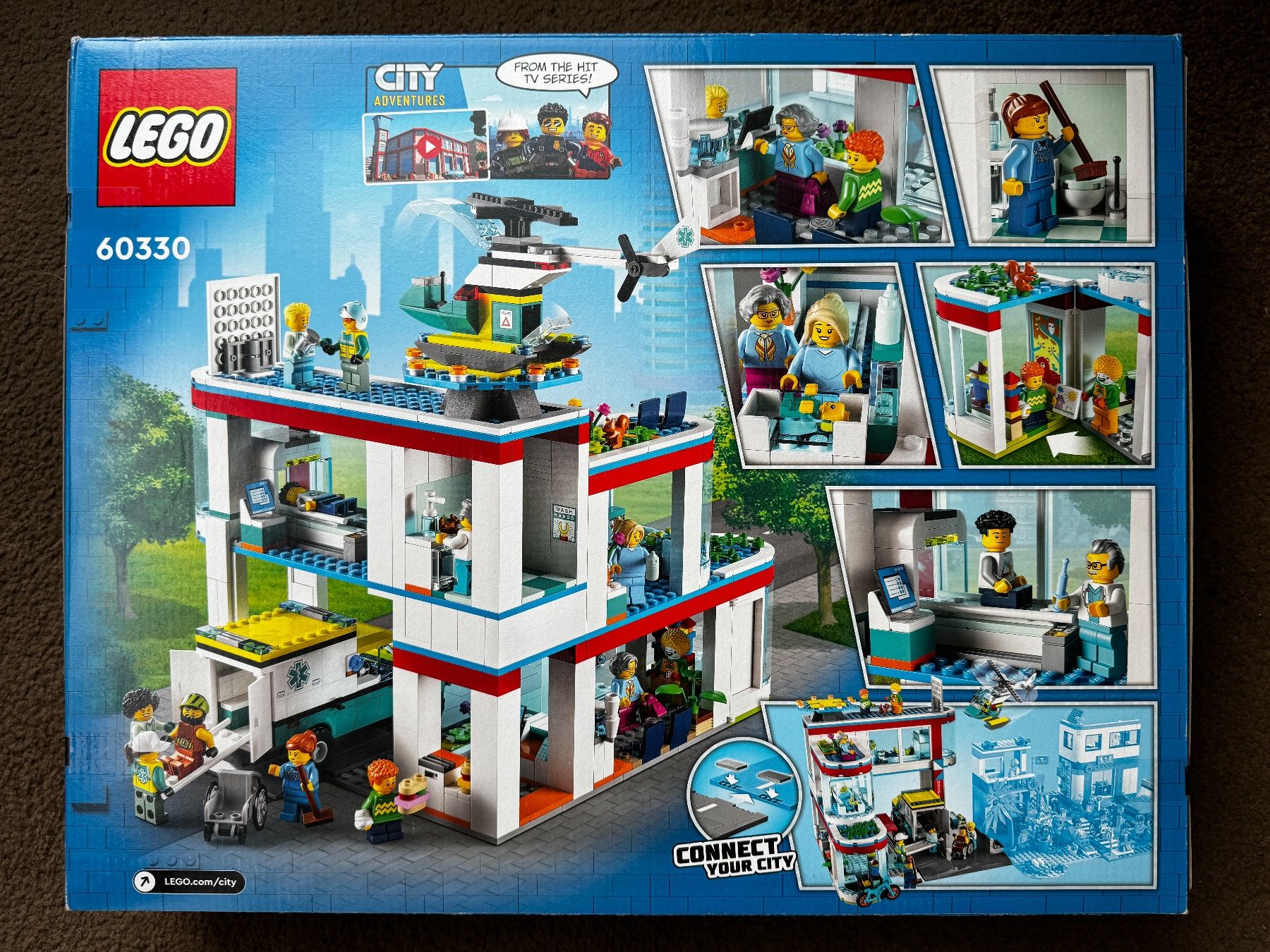 Lego Spielzeuge: Lego City Spital 60330 – Neu und originalverpackt aus Allschwil von  1