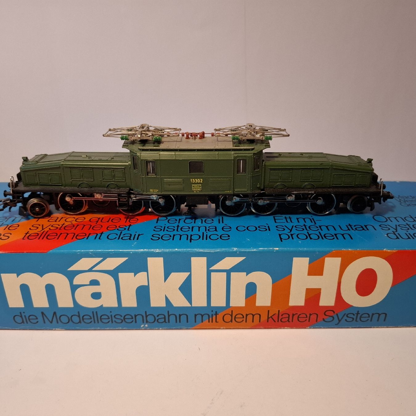 Märklin Modellini di ferrovie: Märklin Krokodil 13302 – Usato da Sargans venduto da Pfiffii 6