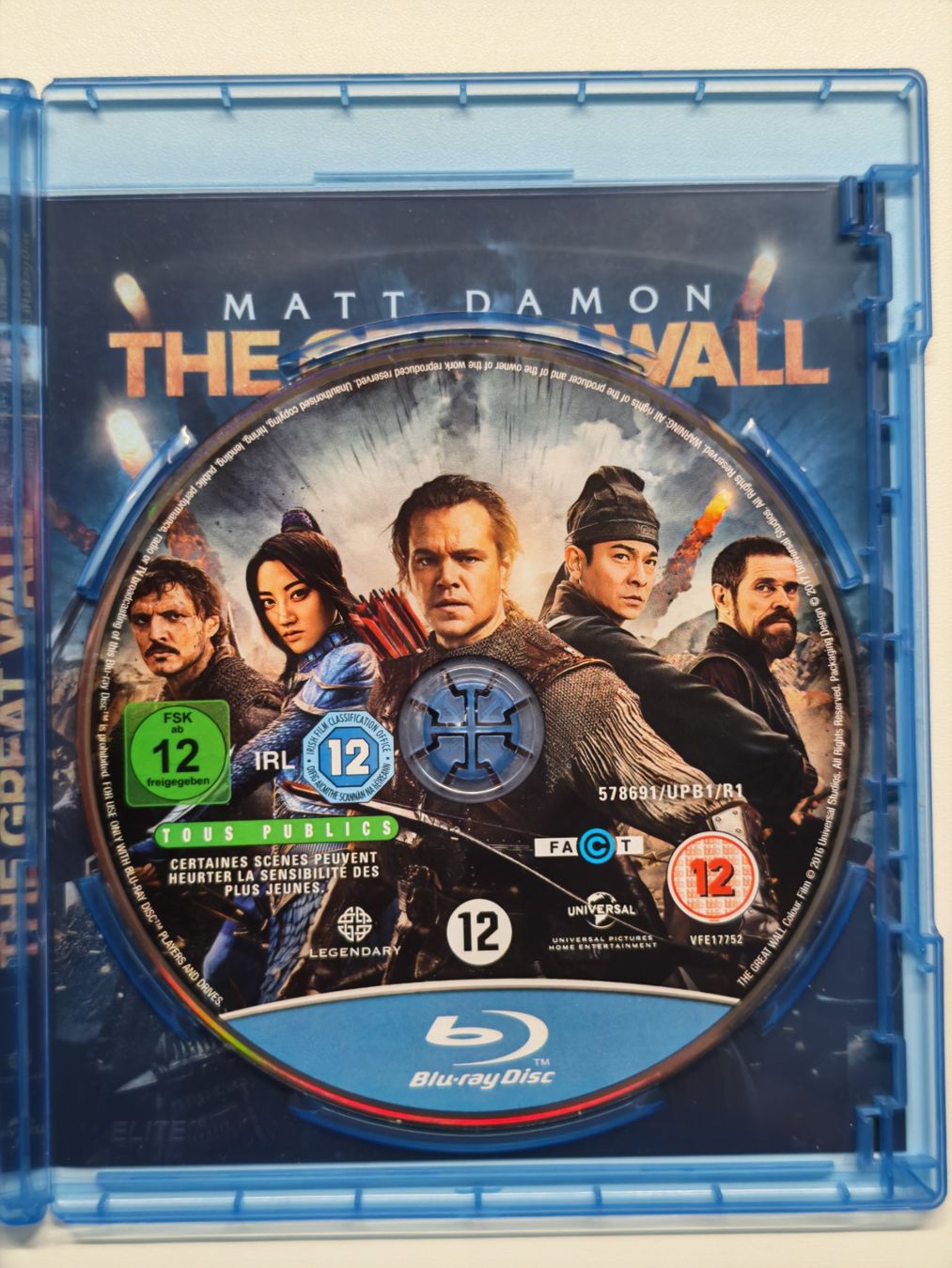 Tous les DVDs: The Great Wall – D'occasion à Liestal par Kratzilla 1