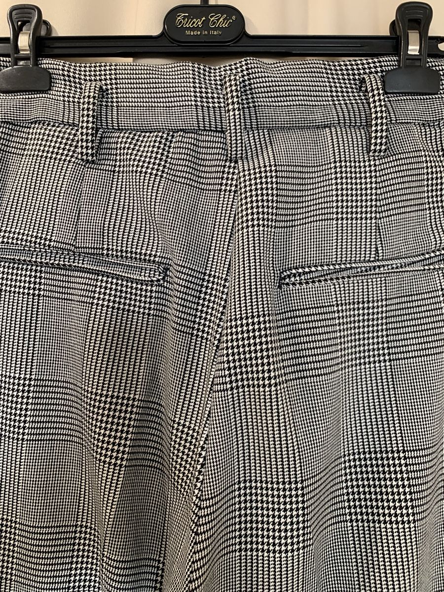 H&M Pantaloni: H&M Trousers, size 40, grey plaid – Usato da Oberwil b. Zug venduto da fis_2wtq 4
