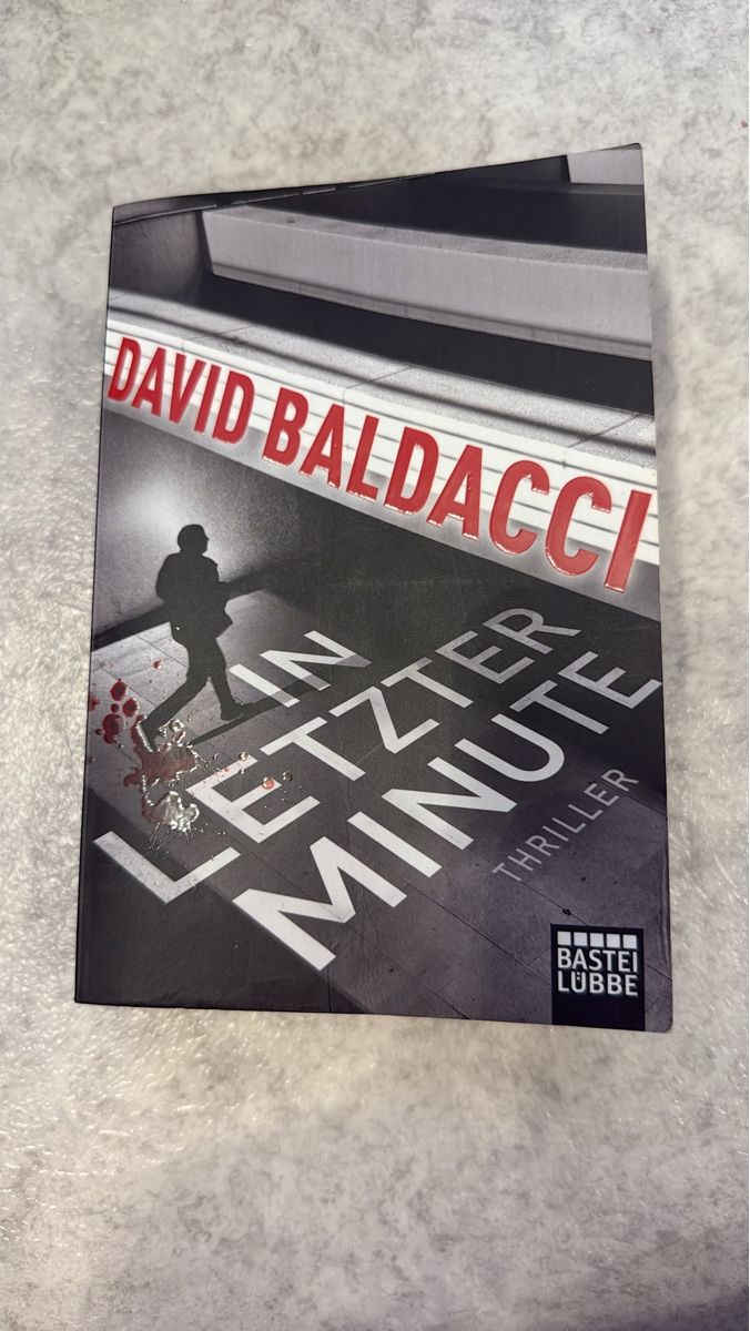 Libri: David Baldacci - Letzte Minute Thriller – Usato da Horgen venduto da sim_ksn9