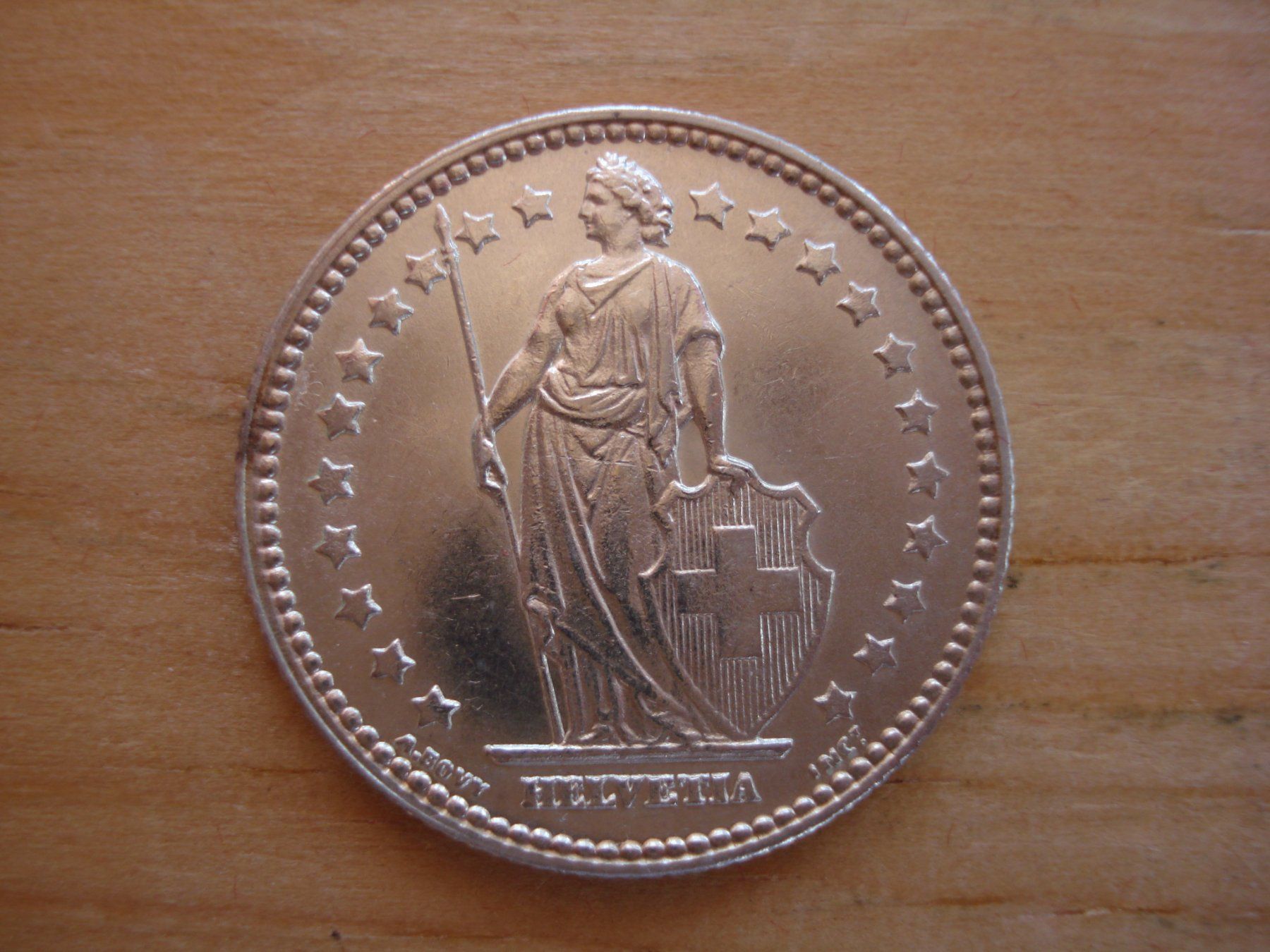 Alle Münzen: (C1) 1 Franken 1905 STGL- – Gebraucht aus Erlach von Net-Coins 1