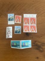 Schweizer Briefmarken Konvolut - Sommer Kollektion 7 Stück!