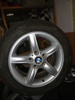 BMW 325Xi E46 Felgen mit Winterpneu.