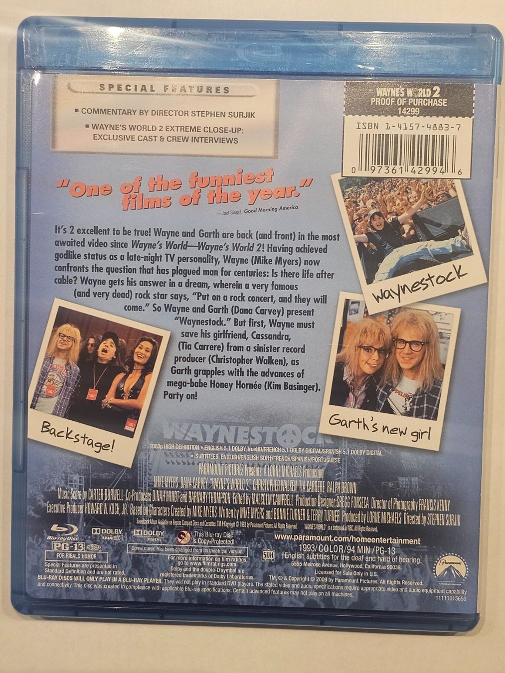 Tutti i DVDs: Blu-ray Waynes World 2 – Usato da Würenlos venduto da Keks 1