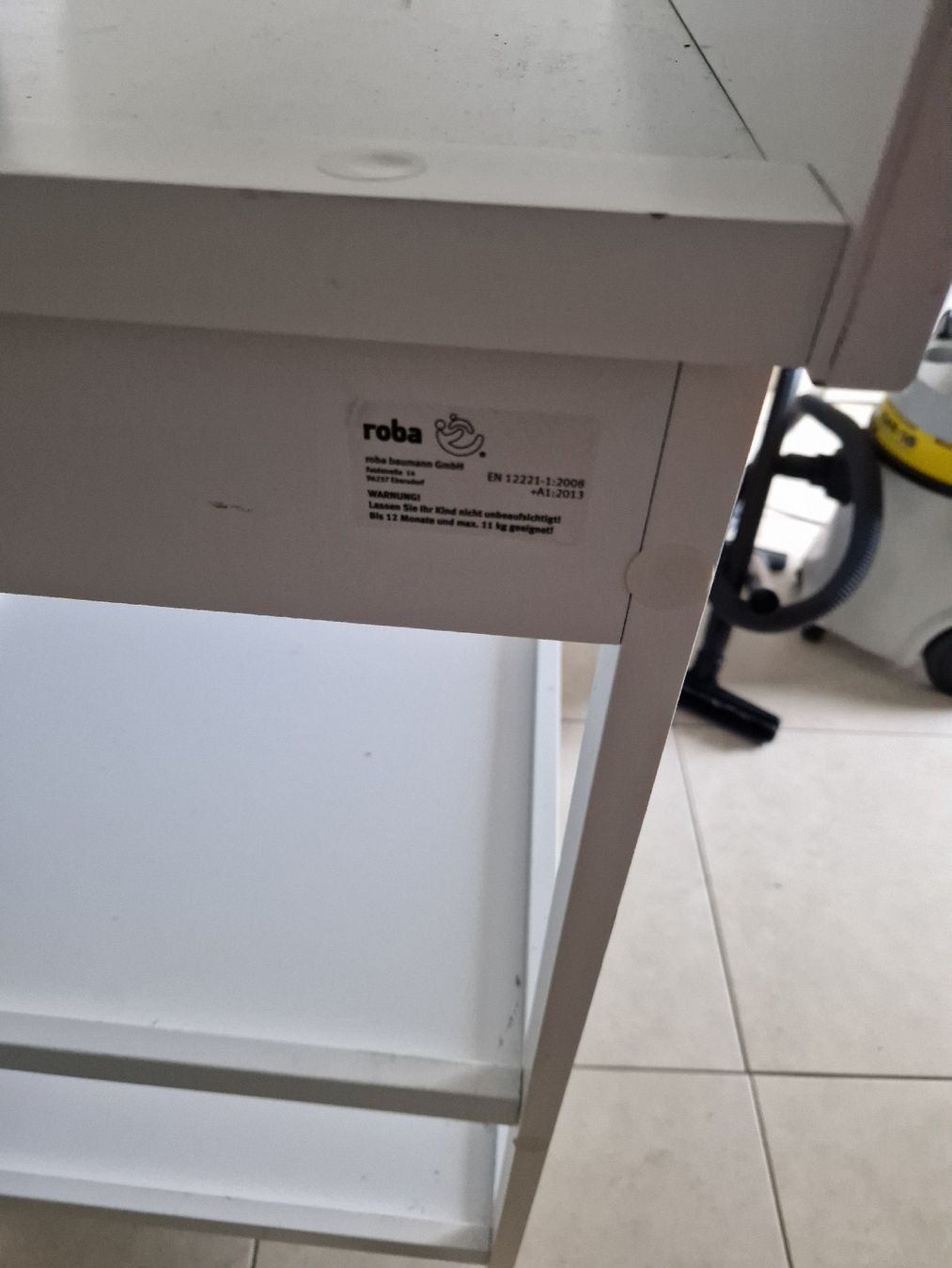Fasciatoi & Accessori: Wickeltisch weiss Holz – Usato da Bremgarten AG venduto da ChristinevonArx24 1