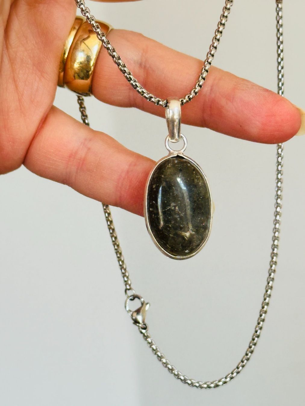 Catenine: Labradorite necklace – Nuovo e nell'imballaggio originale da Genève venduto da AGBERG 6