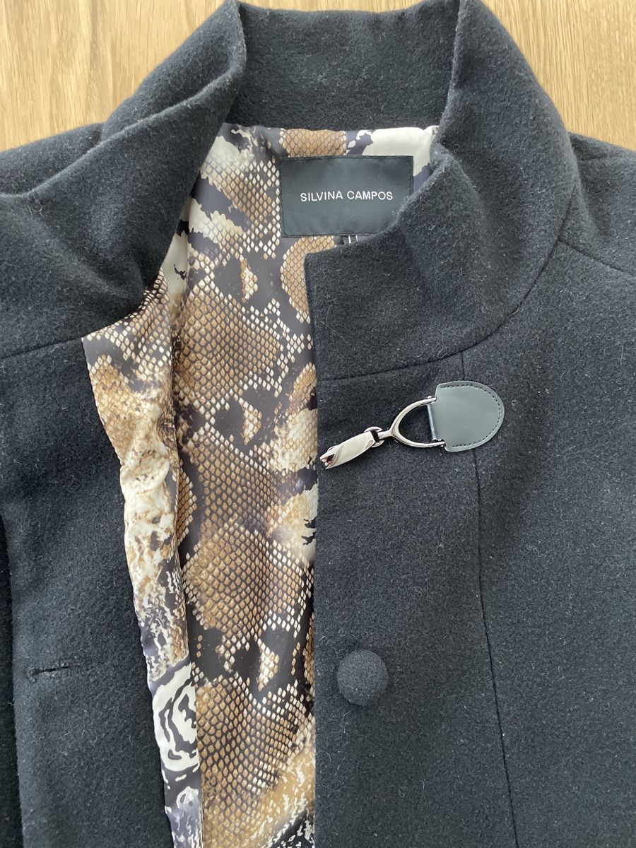 Giacche: Stylische schwarze Wolljacke, Grösse M – Usato da Binningen venduto da Viriatus 3