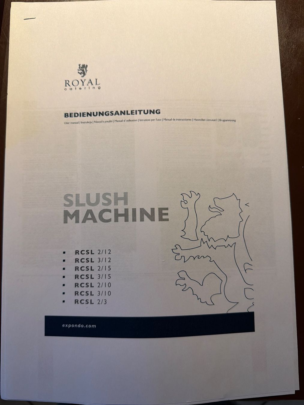 Elettrodomestici da cucina: Royal Catering Slush Maschine – Usato da Tägerwilen venduto da Auster1 3