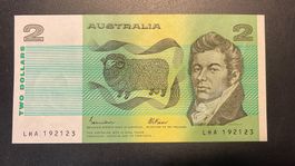 Australia 2 Dollars Banknote UNC