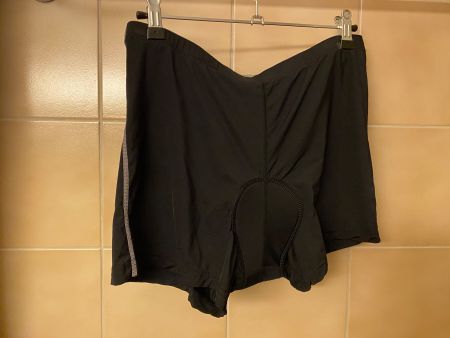 Crane Sports Herren Fahrradunterhose schwarz, Gr. 52/54